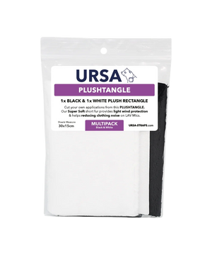 2x PlushTangle 60x15cm - Black/White