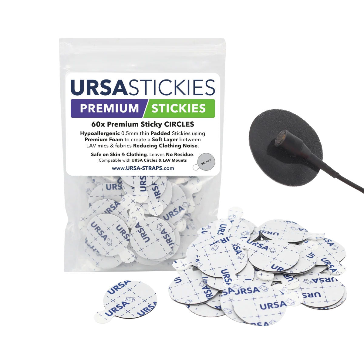 Sticky Circles PREMIUM - 60 Pack