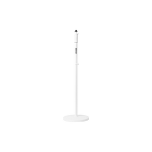 Mic Stand With 10" Base White