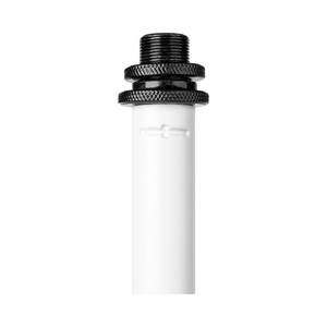 Mic Stand With 10" Base White