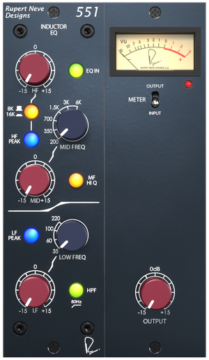 551 Inductor EQ Plug-in