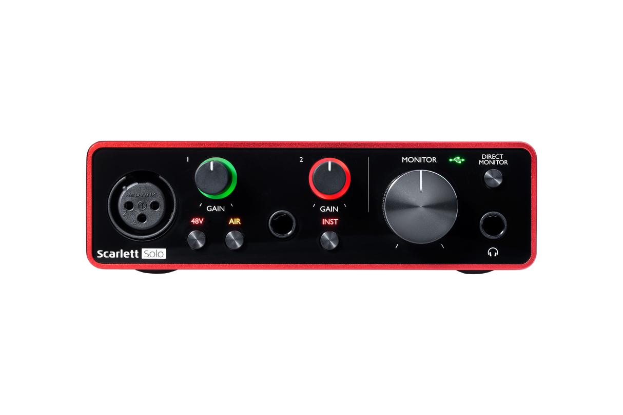 Buy FOCUSRITE Scarlett Solo 3rd Gen - USB | Canada Authorized