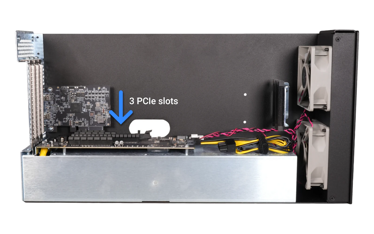 Echo III Three-Slot Full-Length Thunderbolt 5 PCIe Card Module
