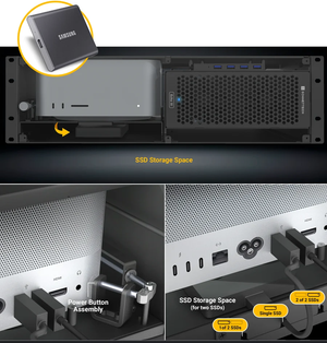 xMac Studio 3U Rackmount System With Echo III T5 Module